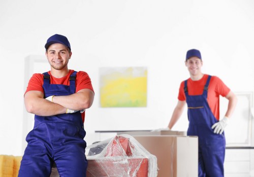 Small business transport and office relocation with man and van in Emersonpark