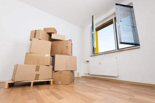 Careful packing of fragile items for relocation in Emersonpark
