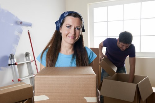 Safe and secure storage facility with organized aisles