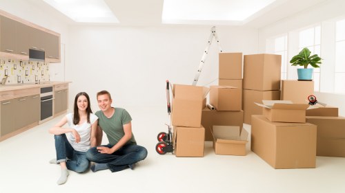 Careful furniture loading during an Emersonpark house move