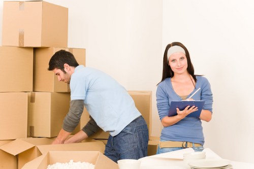Packing boxes and organizing a move in Emersonpark